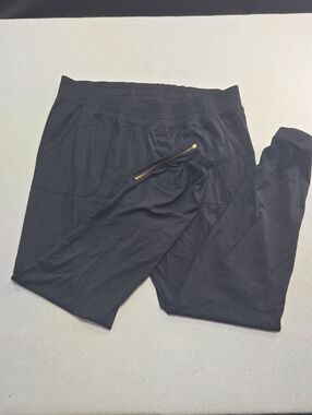 Zyia Men's Black Performance Jogger Pants with Zip Pocket